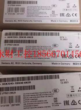 议价CM1243-5 6GK7243 6GK7 243-5DX30-0XE0西门子PROFIBUS DP￥