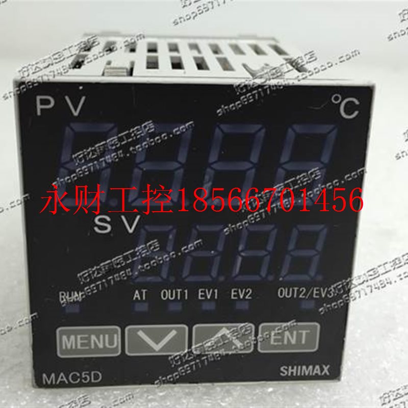 议价原装正品 日本SHI MAX岛彦/岛通 48*48温度控制器 MAC5D-MS￥