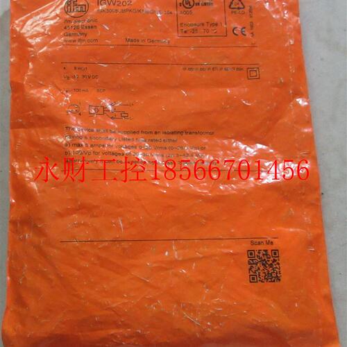 议价**IGK3008UBPKG/K1/SC/US-104  现货 IFM IGW202 全新原装*￥