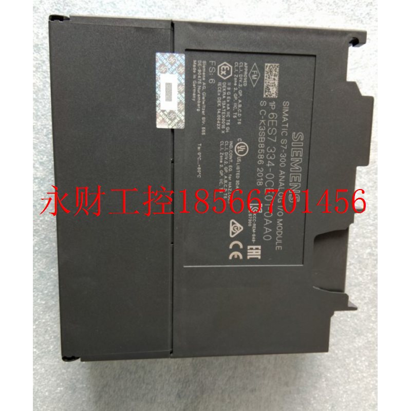 议价6ES7334-0CE01-0AA0 6ES7 334-0CE01-0AA0全新原装没包装18￥