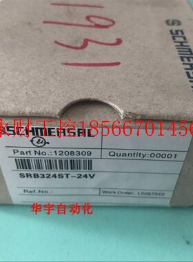 议价全新原装施迈赛SCHMERSAL继电器SRB 504ST-24V￥