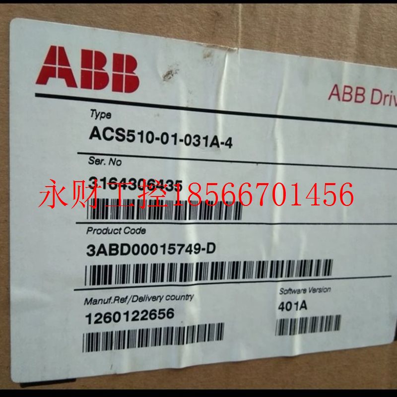 议价ABB 变频器ACS510-01-031A-4￥
