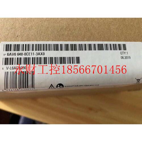 议价6AV6 648-0BC11-3AX0/0BE11西门子HMI触摸屏 SMART700IE精￥