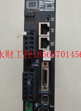 议价R88D-KN01H-ECT-Z欧姆龙100W EtherCAT总线式驱动器9成新质￥