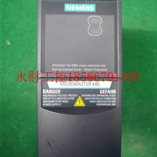 议价原装拆机西门子MM440变频器6SE6440-2UD21-1AA1 380v 1.1kw￥