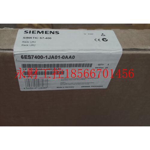 议价6ES7400-1JA01-0AA0 S7-400 UR2机架 带9个槽6ES74OO-1JAO1￥