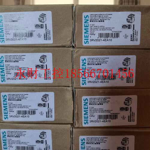 议价3RV2021-4EA10 断路器西门子全新原装正品￥