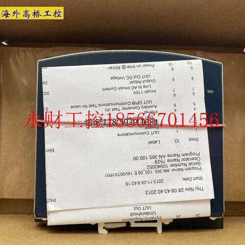 议价3BSC610065R1 ABB DCS S800I/O 电源模件 SD832 全新原装正￥
