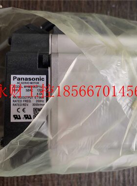 议价MHMHMD082PMD0821U原装PA4伺下服电机750W全新现货顺丰￥