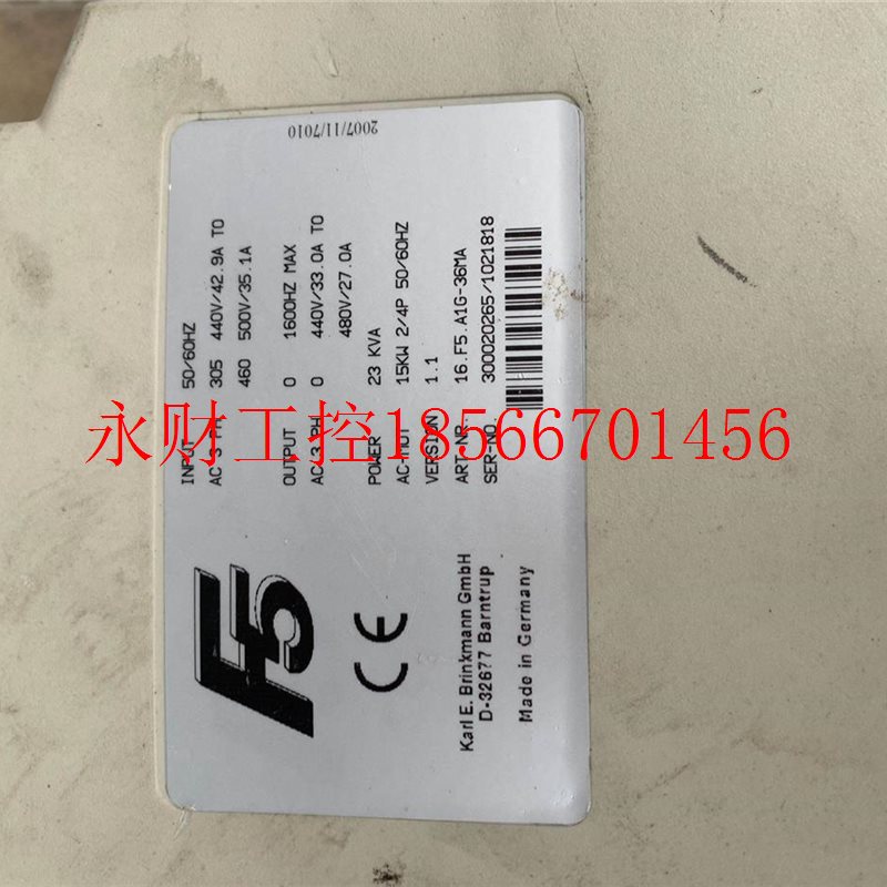 议价.科F5系列18.5K比W变EWQ频17F5.M1G-3器5DA 科比变频器F5￥