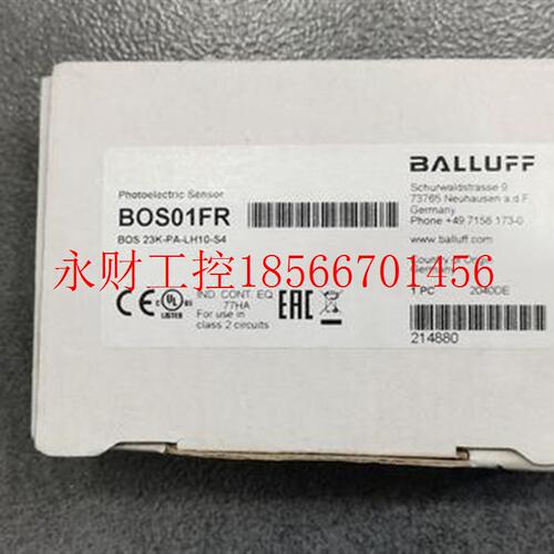 议价BOS01FR BOS 23K-PA-LH10-S4 BALLUFF巴鲁夫￥