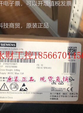议价6SL3246WHT-BA22-1FA0西门子CU250S-制20PN4控单元6SL326-O￥