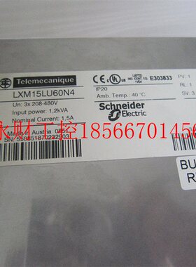 议价4钻卖家 正品 拆机施耐德伺服器 LXM15LU60N4 当日发￥