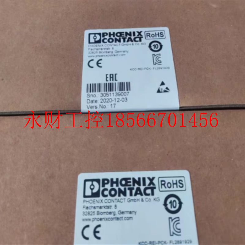 议价菲尼克斯网络交换机 2891929 型号:FL SWITCH SF 8TX 28919￥