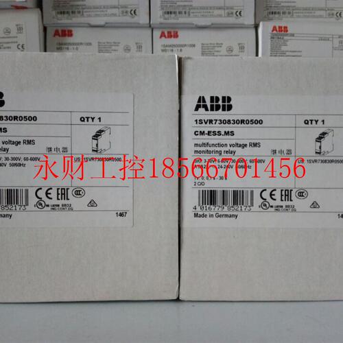 议价ABB监视电磁继电器CM-ESS.MS, 24-240VA￥