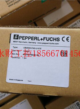 议价UB2000-F42-I-V15原装P+F倍加福德国超声波传感UB2000-F42-￥