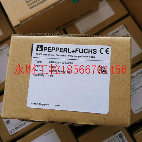 议价UB2000-F42-I-V15原装P+F倍加福德国超声波传感UB2000-F42-￥