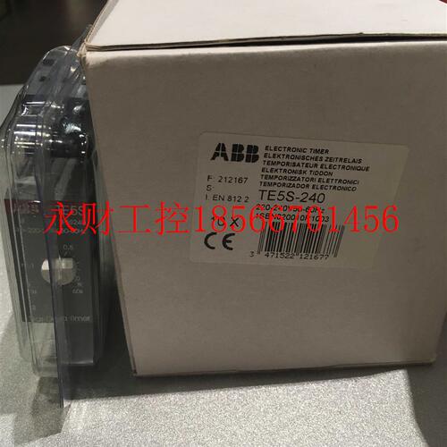 议价全新原装正品ABB 时间继电器 TE5S-240 船舶专用￥