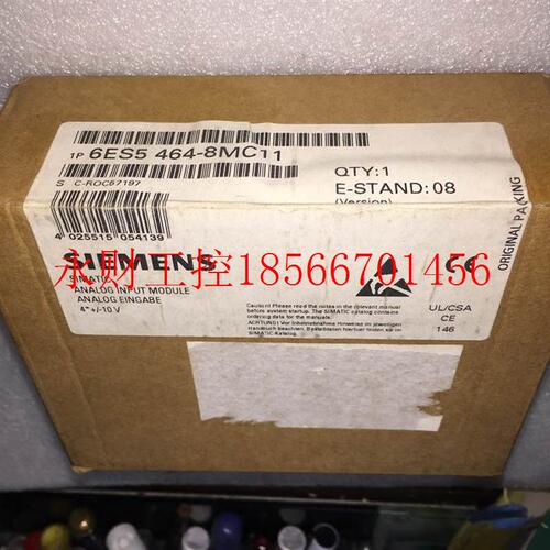 议价实物6ES5 464-8MC11模拟量模块￥