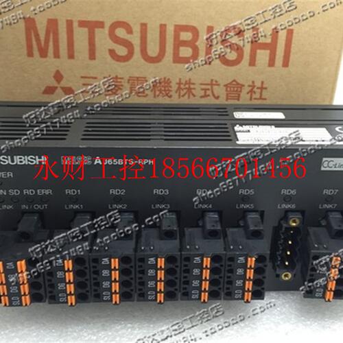 议价 三菱 CC-Link中继器 AJ65BTS-RPH 控制器远程IO模￥