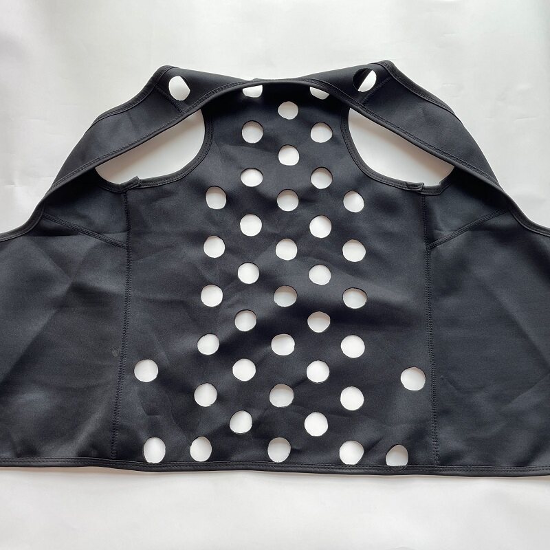 艾灸背部专用神器 督脉灸艾灸盒随身灸家用布套艾灸衣 后背三伏灸