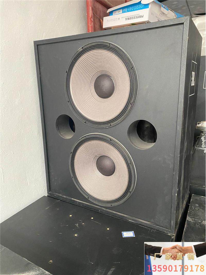 jbl电影院音箱4639双15寸低音. 原装进口. 正常使用询价