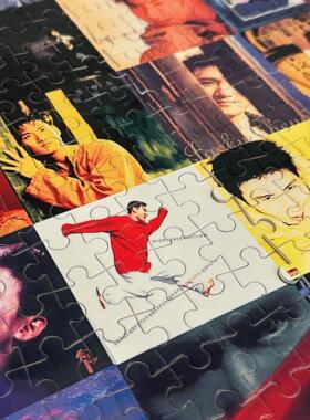 金毛玲出品｜张学友Jacky专辑封面益智拼图周边港风礼物定制纪念