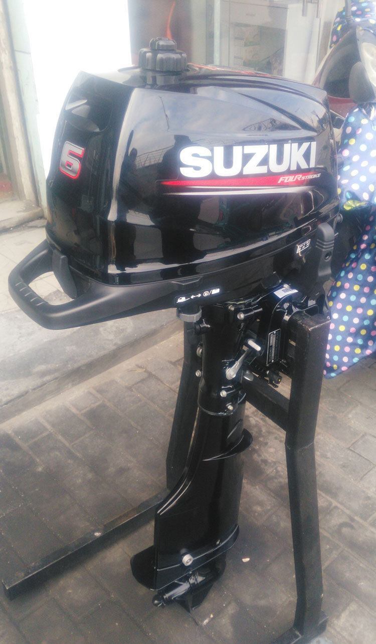 正品保障日本进口suzuki铃木船外机船用发动机舷外机四冲程6马力