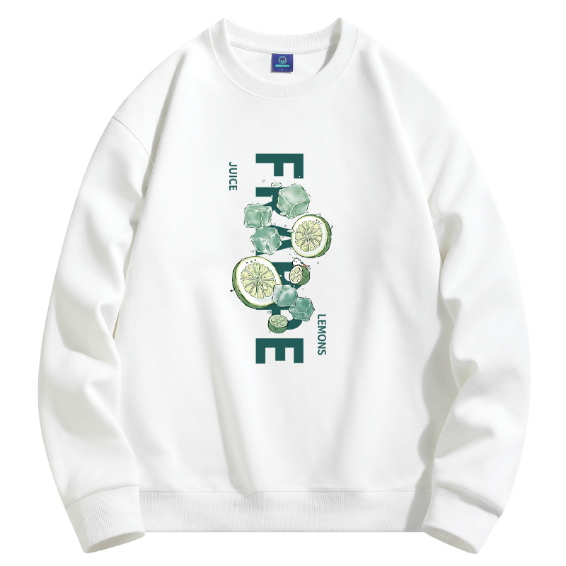 春秋套头圆领卫衣男韩版潮男圆领运动卫衣男士学生外套-30BW3652