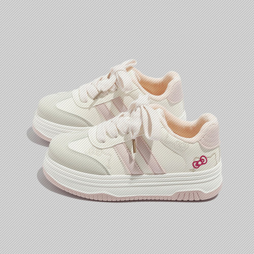 蓓尔可爱加绒德训鞋女2025冬季新