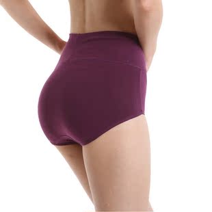 提臀紧身纯棉可爱翘臀性感短裤 浪莎大码 产后收腹女士全棉高腰内裤