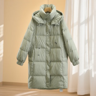 高充绒量201克 90鸭绒 羽绒服25冬加厚保暖外套 雯 专柜价2599