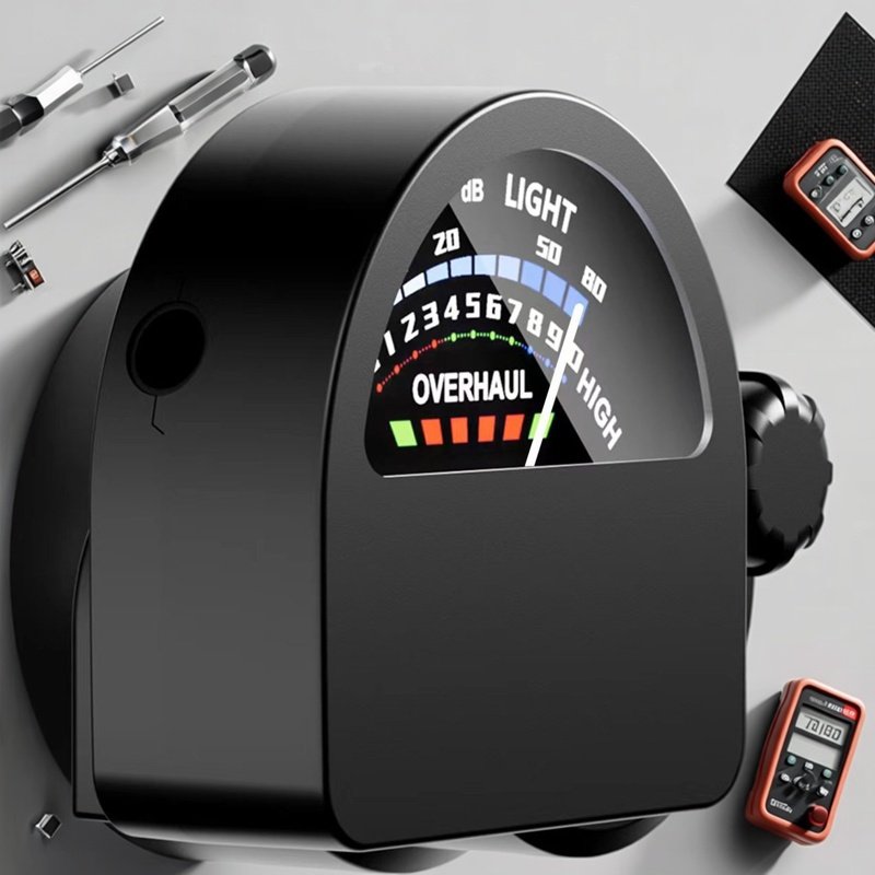 小型测漏仪专业漏水测试仪便携式黑色数字显示频率测量辅助查漏