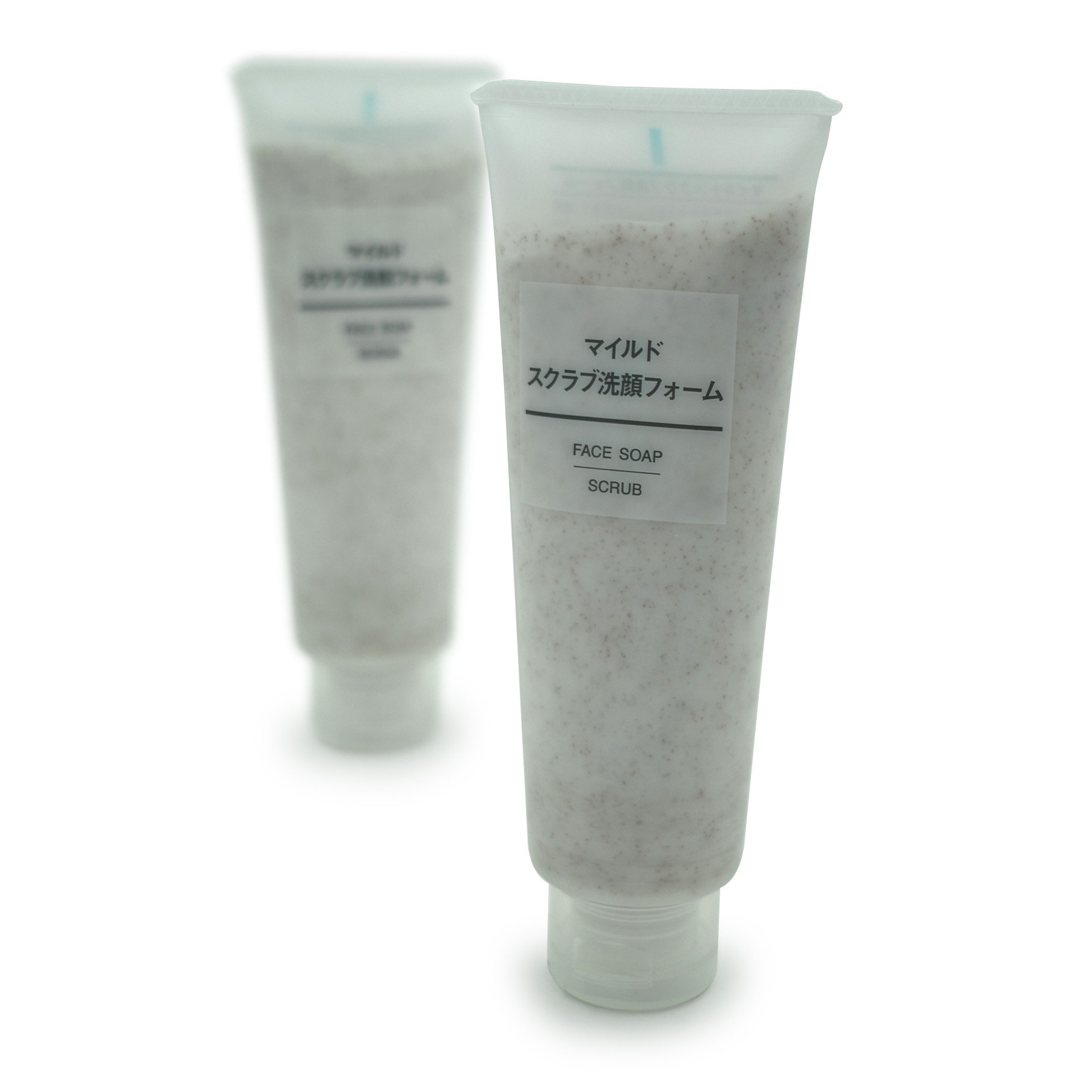 日本 muji 无印良品 磨砂洗面奶 120g 温和去角质