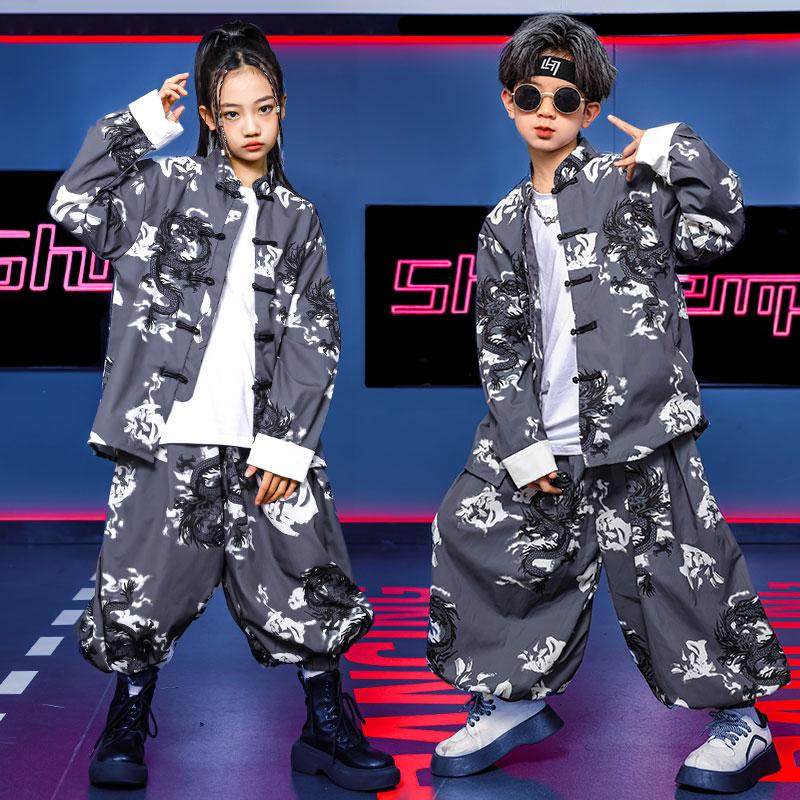 儿童舞蹈服装女童爵士舞服装