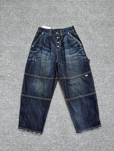 Thug Club Double Knee Denim 联名款 美式复古阔腿双膝牛仔裤