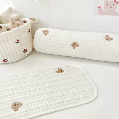 Защитная детская хлопковая подушка для новорожденных, 0-1 лет