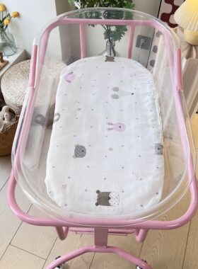 医院婴儿床月子中心手工棉花褥子