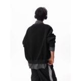 1506-1/WE031/P56春秋美式潮牌假两件衬衫领卫衣男，男装衬衫，星座1506-1