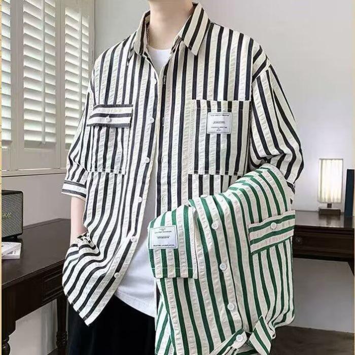 1506-1/CCM4031/P40半袖潮流男装士帅气衬衣服16，商品下架区商品下架区，星座1506-1