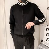 1506/MM8791/P66秋季新款上衣宽松螺纹立领棒球服夹克长袖外套2，男装夹克，星座1506-1