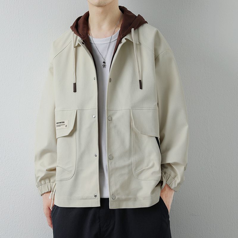 1506-1/JK5191/P88暗黑美式连帽毛呢外套男生套装,男装休闲套装,星座1506-1