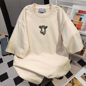 1506-1/TD0151/P39港风夏季纯色短袖t恤男图片