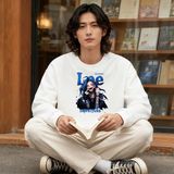 1506-1/WW411/P35圆领长袖t恤男ins潮牌慵懒风宽松套头，男装T恤，星座1506-1
