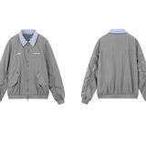 1506-1/JJ2231/P66美式覆古假两件别致棒球外套男，女装短外套，星座1506-1