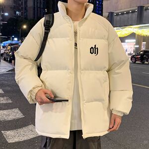 1506/QZ1270/P65大码棉服男款冬季美式面包服外套冬装棉衣袄子3图片