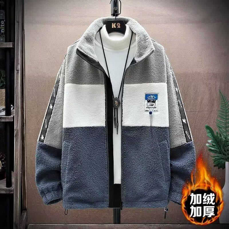 1506/MYGM0111/P49男士夹克秋冬季加绒加厚款保暖摇粒绒服1，男装夹克，星座1506-1