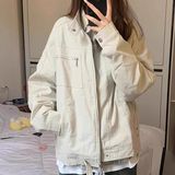 1506-1/JPX960021/P64立领牛仔外套痞帅高级感牛仔衣，男装工装外套，星座1506-1