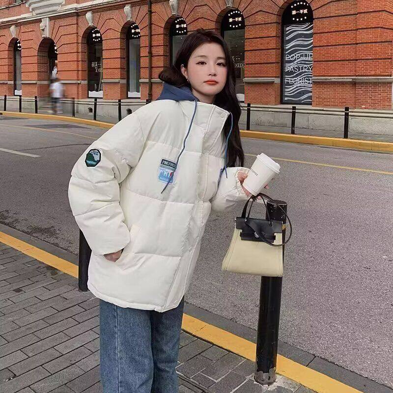 1506/M2101/P64冬季加绒加厚面包服新款潮流日系简约棉衣外套2,男装棉衣,星座1506-1