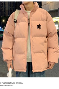 1506/QZ1270/P65大码棉服男款冬季美式面包服外套冬装棉衣袄子3图片